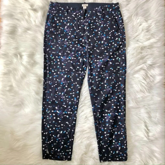 J. Crew Favorite Fit Chino Pants Brushstroke Navy 4 - Picture 1 of 5